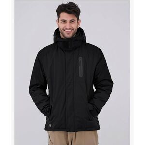 Doumern Graphene Men Heated Jacket Coat with 18400 mAh Battery Pack Men's XXL